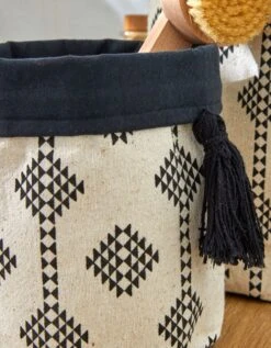 Cache-pot Panier De Rangement - Lot De 2 -Maison Textiles Magasin 247561 C01 zoomx vue3