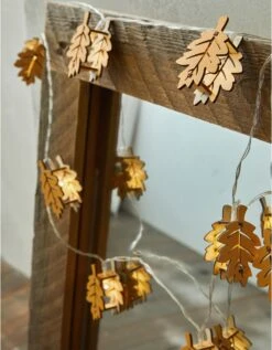 Guirlande Lumineuse Feuilles à Leds