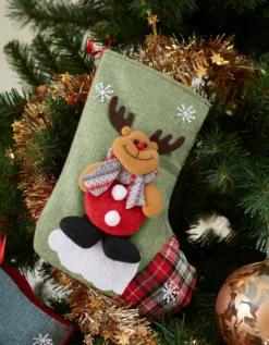 Chaussettes De Noël - Lot De 4 10 Chaussettes De Noël - Lot De 4 -Maison Textiles Magasin 249037 C01 zoomx vue5