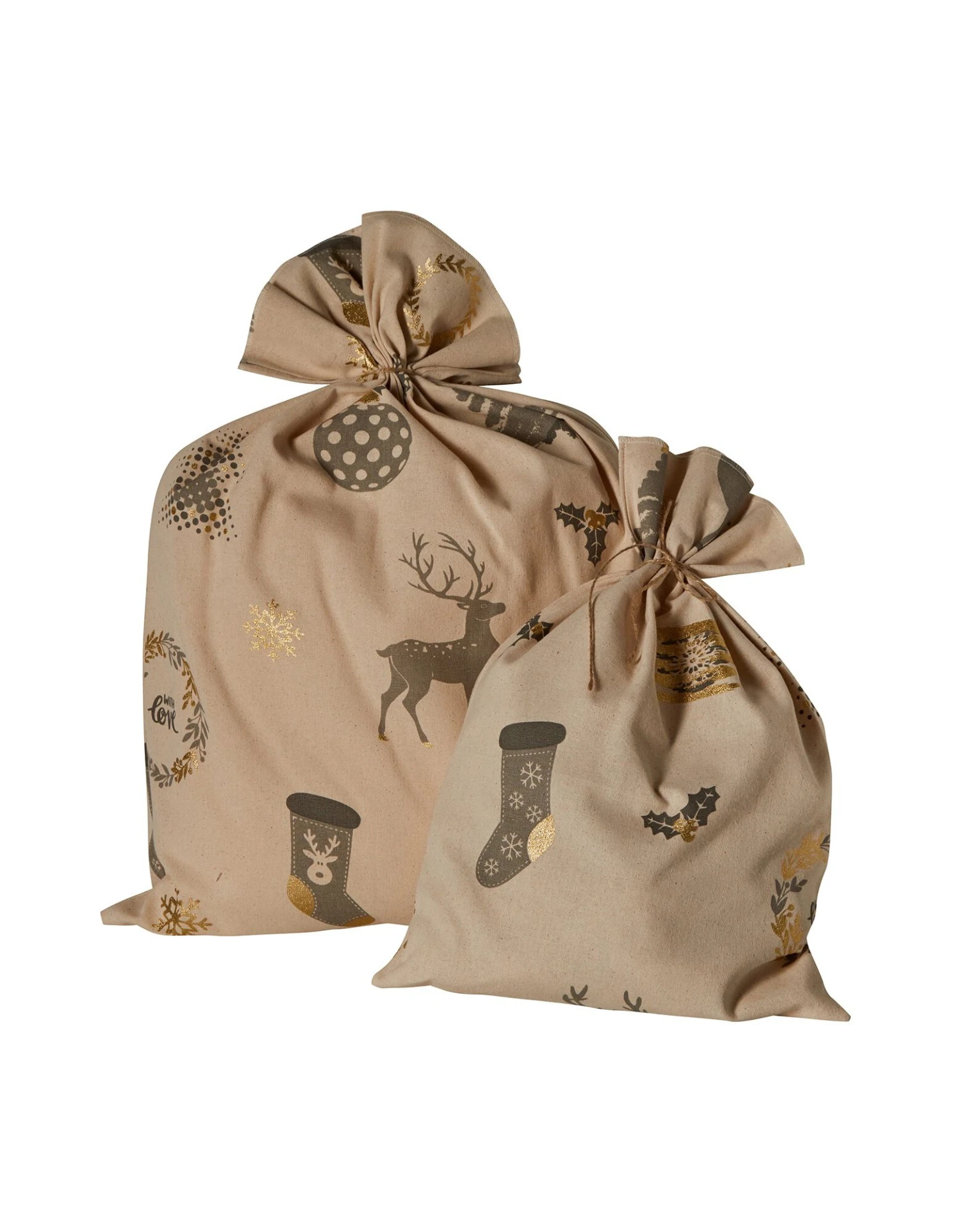 Lot De 2 Pochettes Emballage Cadeau Upcyclées M + L 1 Lot De 2 Pochettes Emballage Cadeau Upcyclées M + L