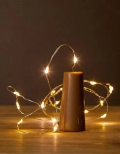 Lot De 6 Guirlandes Bouchons Lumineux