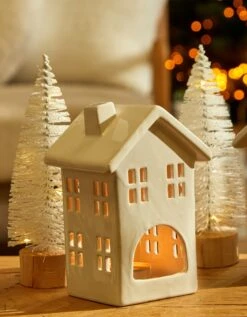 Maison Photophore Céramique