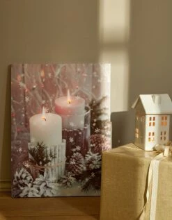 Tableau Lumineux Bougies