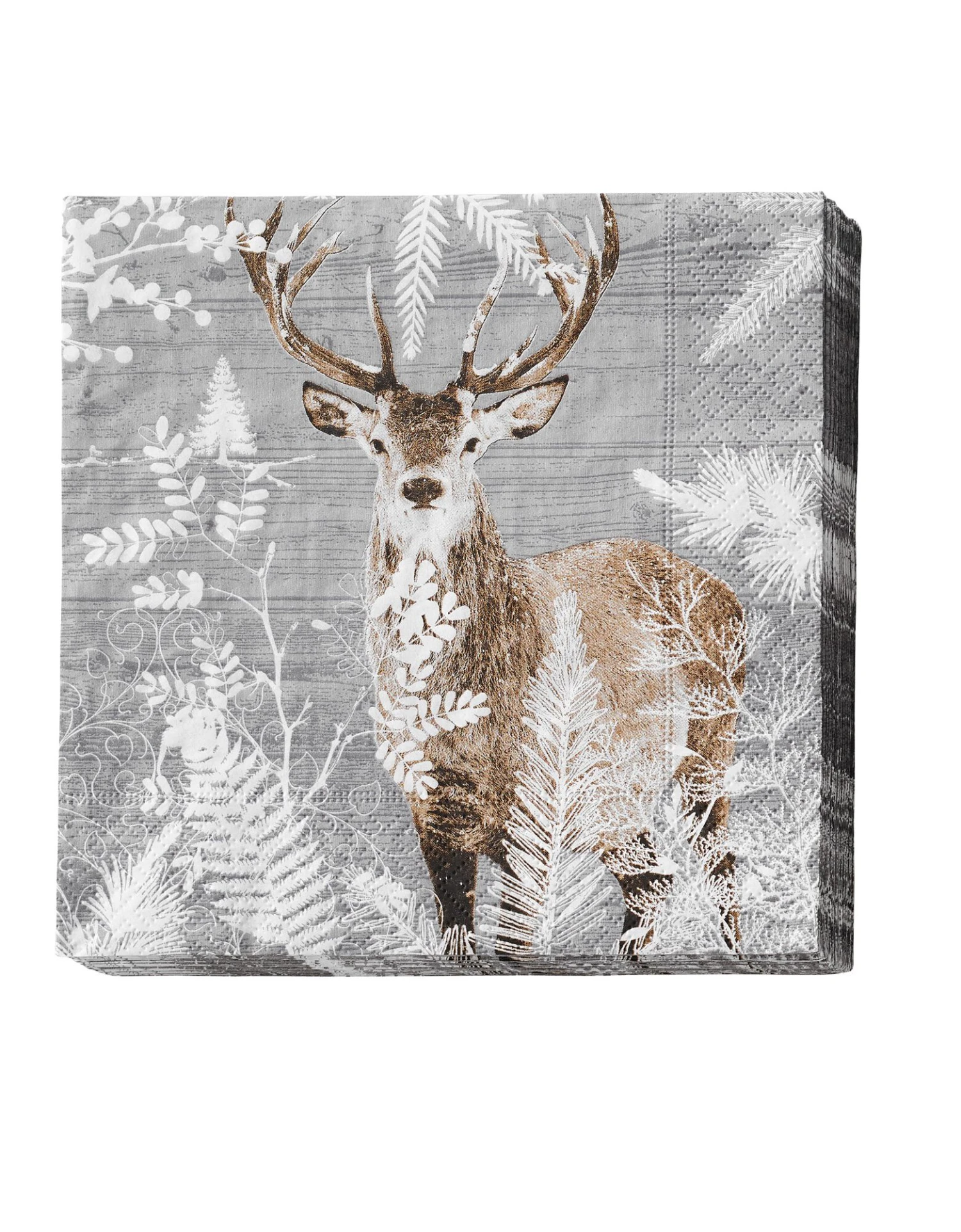 Serviette Papier "renne" - Lot De 20 1 Serviette Papier "renne" - Lot De 20