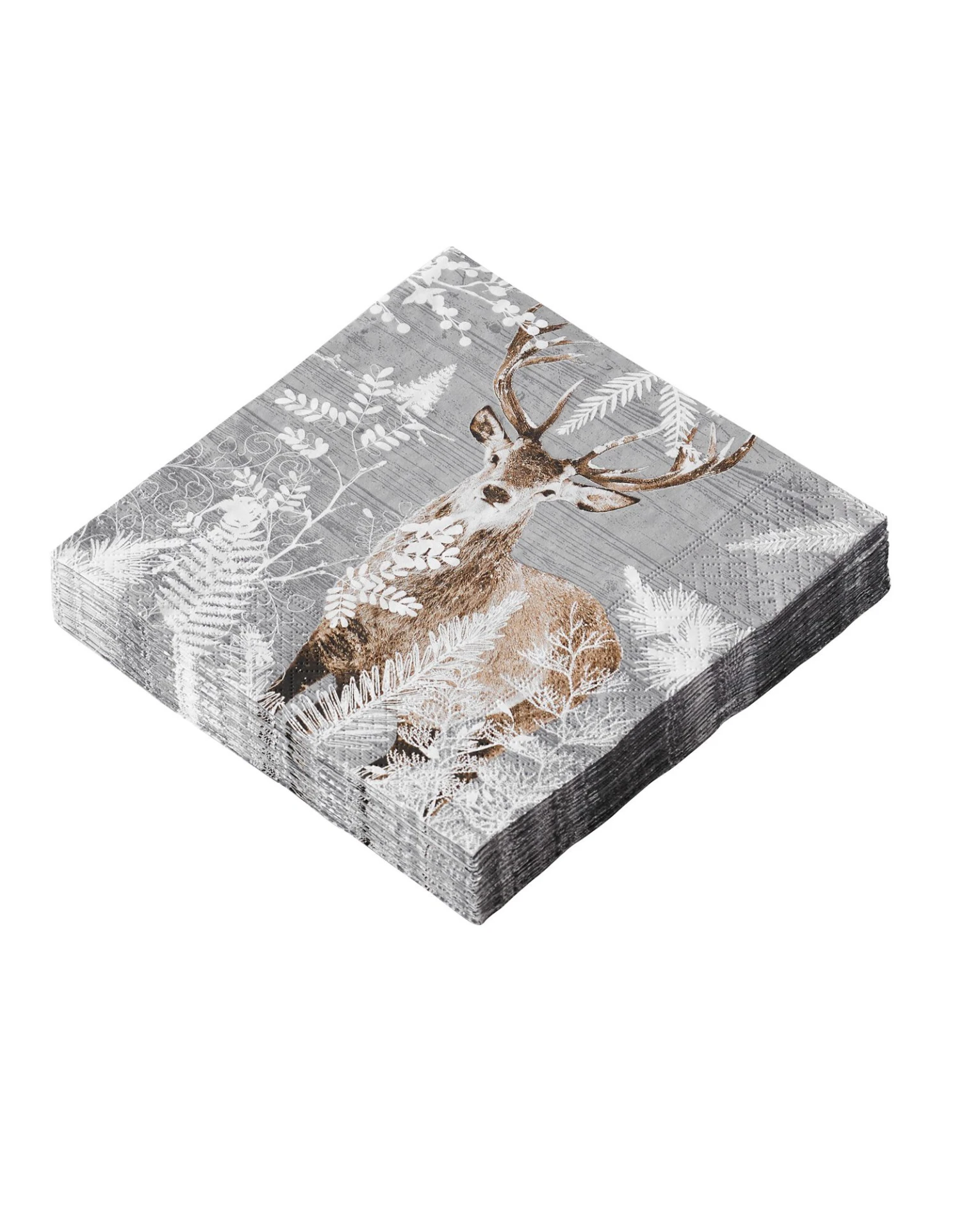 Serviette Papier "renne" - Lot De 20 2 Serviette Papier "renne" - Lot De 20 – Image 2