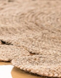Tapis Rond En Jute Ajouré -Maison Textiles Magasin 291001 C01 zoomx vue5