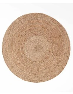 Tapis Rond Uni En Jute -Maison Textiles Magasin 291014 C01 zoomx vue3