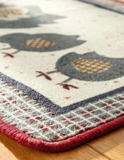 Tapis Cuisine Motif Cocotte Et Ses Poussins -Maison Textiles Magasin 291017 C01 zoomx vue3