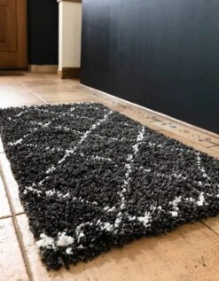 Tapis Rectangulaire Saoura Noir