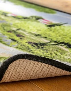 Tapis Cuisine Motif Mas Provençal -Maison Textiles Magasin 291076 C01 zoom detailRFP