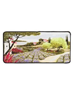 Tapis Cuisine Motif Mas Provençal