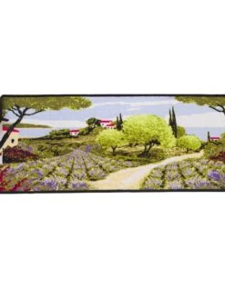 Tapis Cuisine Motif Mas Provençal -Maison Textiles Magasin 291076 C01 zoomx vue4