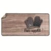 Tapis Cuisine Déco "Bon Appétit !"