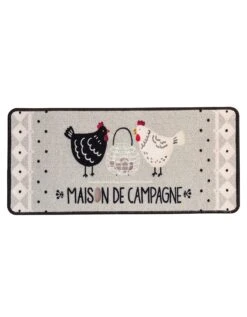 Tapis Cuisine Texte "Maison De Campagne"