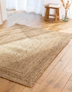 Tapis Rectangulaire Uni En Jute -Maison Textiles Magasin 291134 C01 zoomx vue3