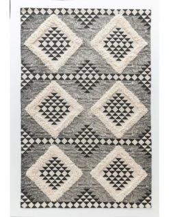 Tapis Imprimé Tufté Eko Noir/naturel 8 Tapis Imprimé Tufté Eko Noir/naturel -Maison Textiles Magasin 291164 C01 zoomx vue4
