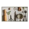 Tapis De Cuisine Velours Photo-impression Ustensiles