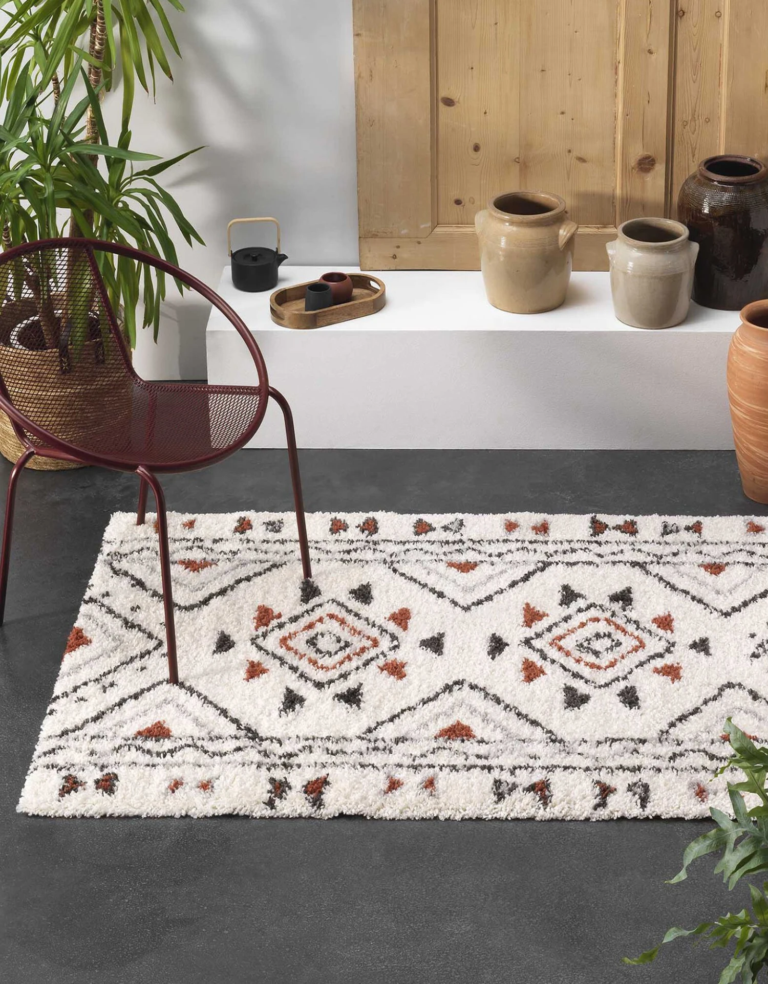 Tapis Rectangulaire Motif Ethnique 1 Tapis Rectangulaire Motif Ethnique