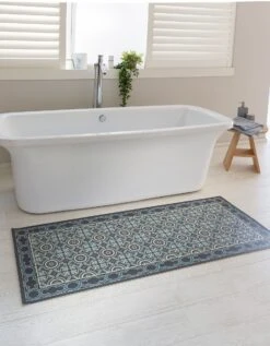 Tapis Vinyle Effet Carreaux De Ciment -Maison Textiles Magasin 291199 C01 zoomx vue6