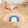 Tapis Forme Arc-en-ciel Antidérapant