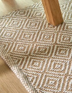 Tapis Jute-coton Imprimé - Rectangulaire -Maison Textiles Magasin 291252 C01 zoomx vue4