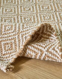 Tapis Jute-coton Imprimé - Rectangulaire -Maison Textiles Magasin 291252 C01 zoomx vue5