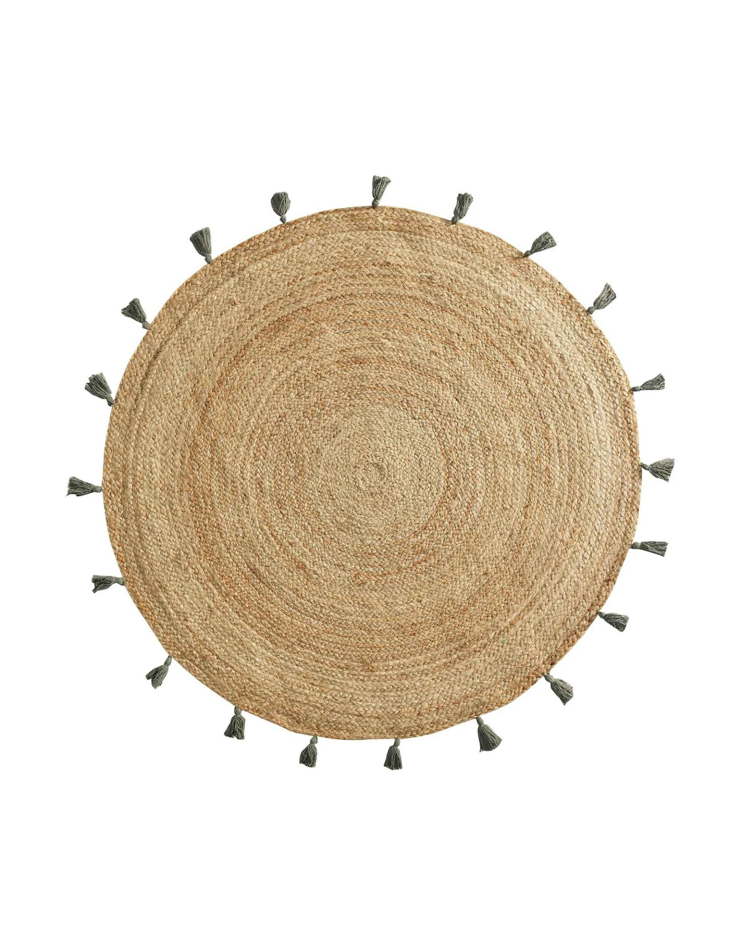 Tapis Finition Pompons - Rond 2 Tapis Finition Pompons - Rond – Image 2