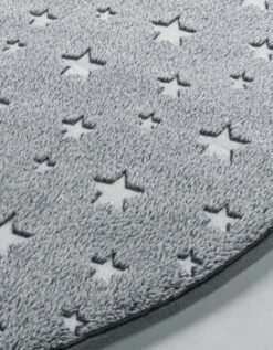 Tapis Flanelle Imprimé étoiles Phosphorescentes - Rond -Maison Textiles Magasin 291259 C01 zoomx vue5