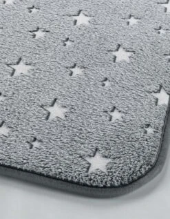 Tapis Flanelle Imprimé étoiles Phosphorescentes - Rectangulaire -Maison Textiles Magasin 291260 C01 zoomx vue4