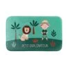 Tapis Enfant Velours Imprimé Petit Explorateur - Rectangulaire