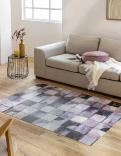 Tapis Vinyle Façon Carrelage 9 Tapis Vinyle Façon Carrelage -Maison Textiles Magasin 291461 C01 zoomx vue4