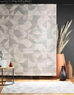 Tapis Décoratif Rectangulaire, Motif Graphique