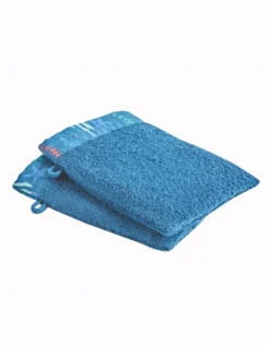 Éponge Bouclette 420 G/m2 Liteau Motif Corail -Maison Textiles Magasin 300031 C01 zoomx vue4