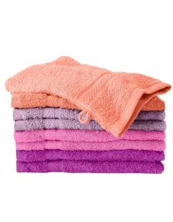 Gant De Toilette Camaïeu Parme - Lot De 8