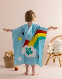 Poncho De Bain Enfant Pat Patrouille® à Capuche -Maison Textiles Magasin 300500 C01 zoomx vue4