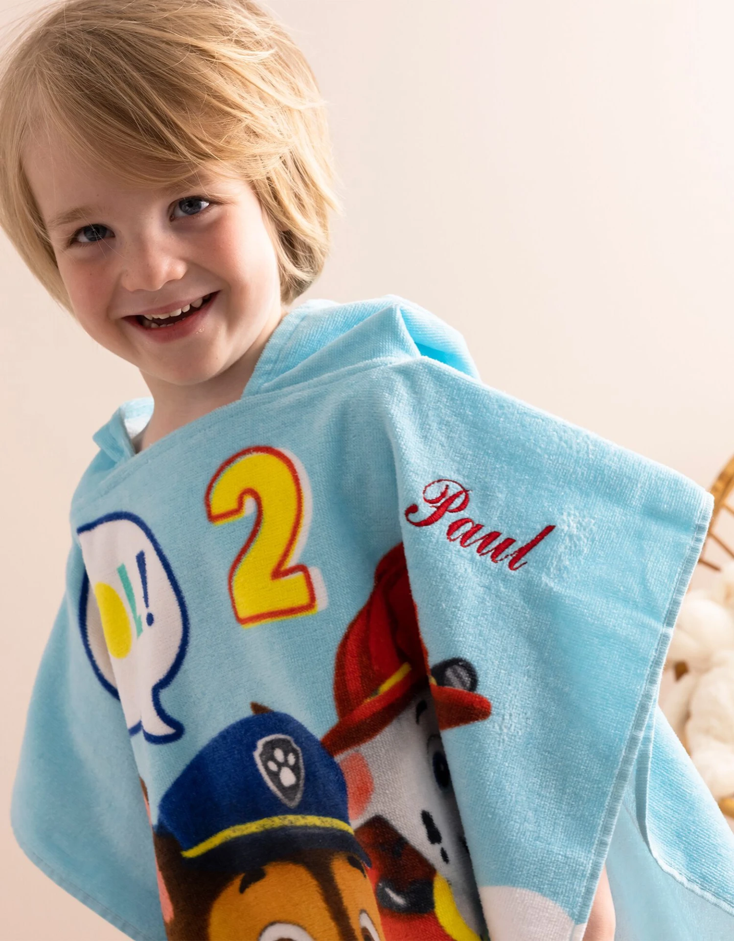 Poncho De Bain Enfant Pat Patrouille® à Capuche Personnalisable 6 Poncho De Bain Enfant Pat Patrouille® à Capuche Personnalisable – Image 6