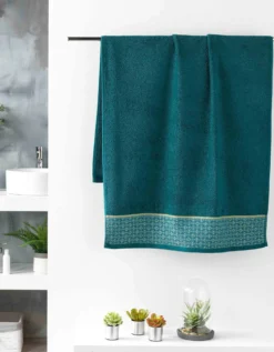 Éponge Coton Liteau Imprimé Mosaïque - 450g/m²