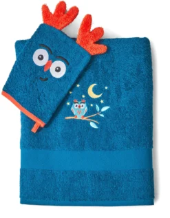 Collection éponge Enfant Brodée Chouki - 380g/m2