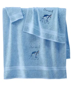 Éponges Brodées Personnalisables Dauphins