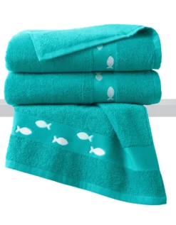 Éponges Brodées Poissons - Lots