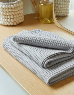 Serviette De Bain Nid D'abeille 320 G/m2