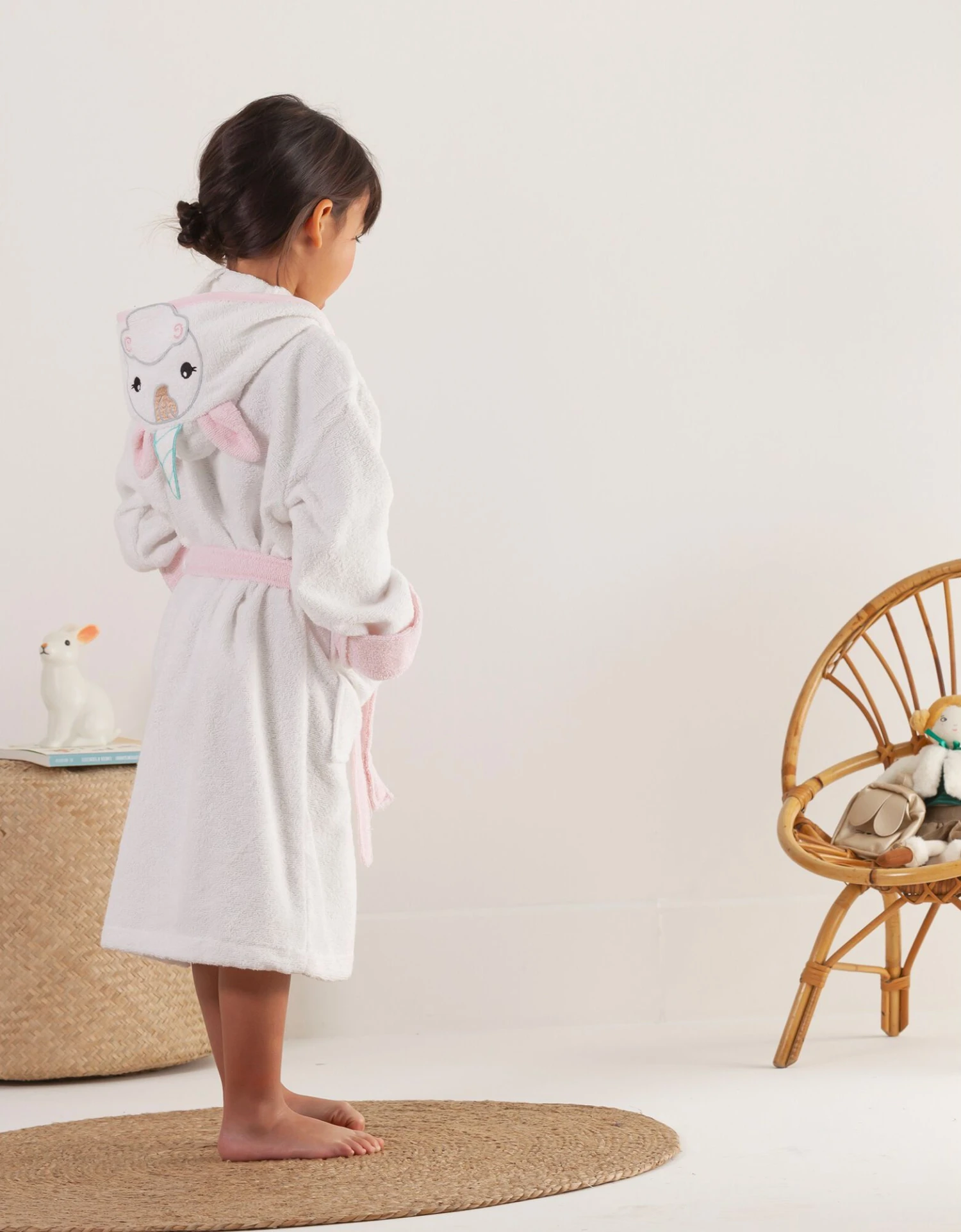 Peignoir De Bain Personnalisable à Capuche Licorne 2 Peignoir De Bain Personnalisable à Capuche Licorne – Image 2