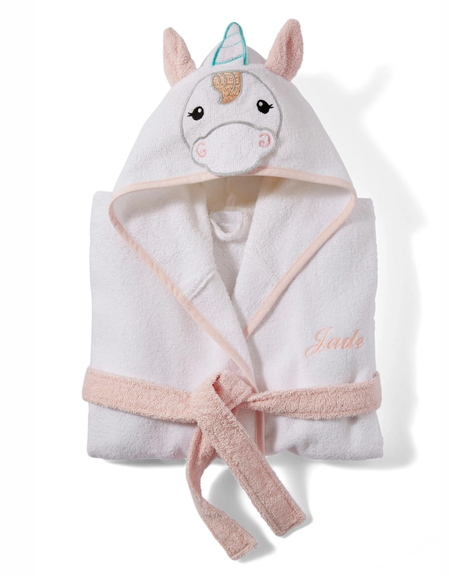 Peignoir De Bain Personnalisable à Capuche Licorne 4 Peignoir De Bain Personnalisable à Capuche Licorne – Image 4