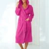 Peignoir Mixte Adulte Col Capuche éponge Bouclette