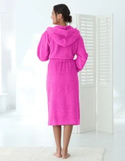 Peignoir Mixte Adulte Col Capuche éponge Bouclette 11 Peignoir Mixte Adulte Col Capuche éponge Bouclette -Maison Textiles Magasin 301023 C02 zoomx vue4