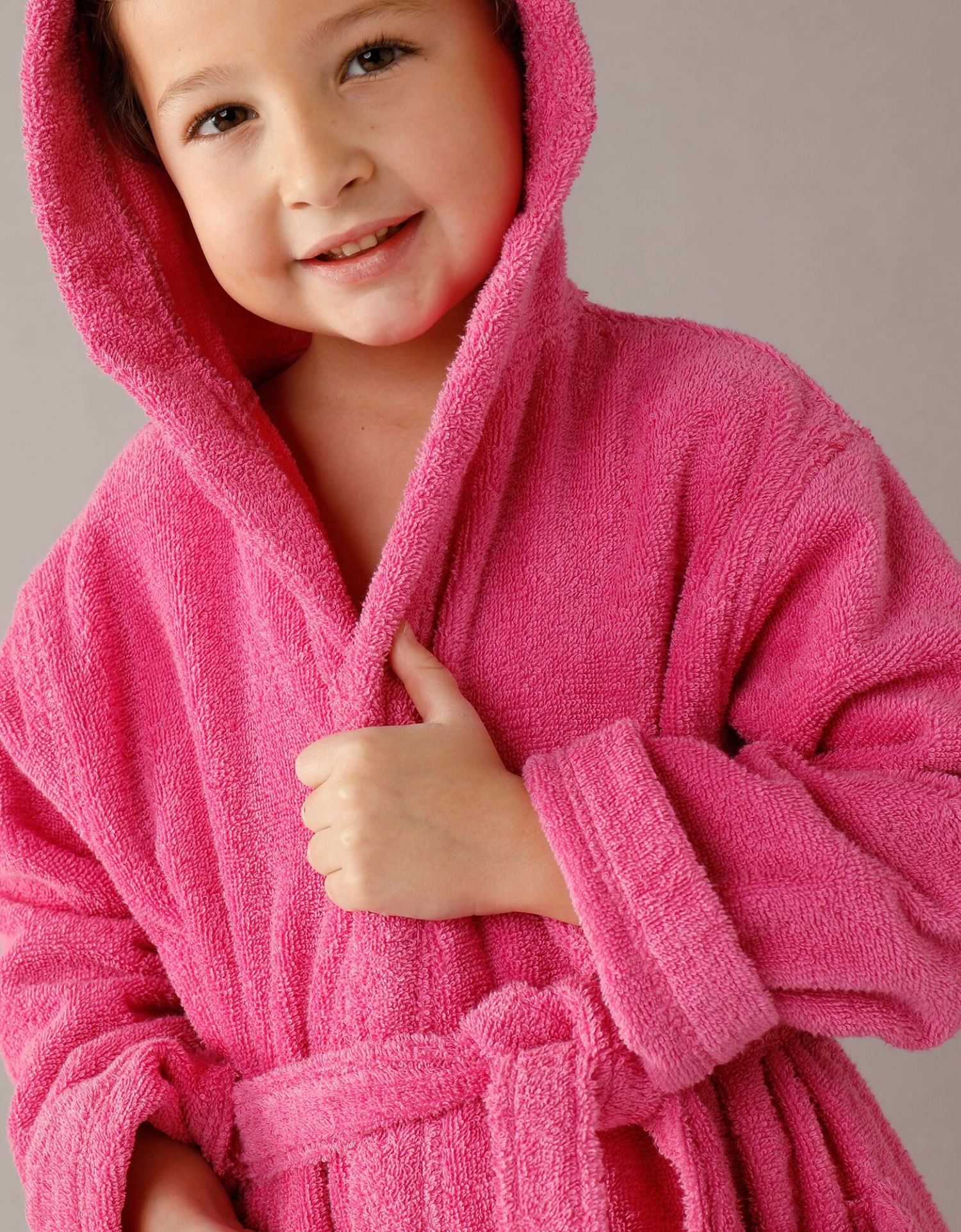 Peignoir Enfant éponge Bouclette à Capuche 3 Peignoir Enfant éponge Bouclette à Capuche – Image 3