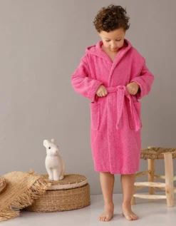 Peignoir Enfant éponge Bouclette à Capuche 10 Peignoir Enfant éponge Bouclette à Capuche -Maison Textiles Magasin 301030 C02 zoomx vue4