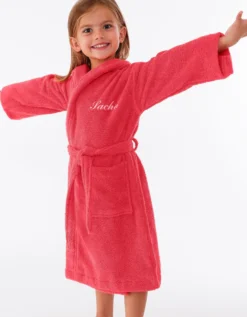 Peignoir Enfant éponge à Capuche Personnalisable -Maison Textiles Magasin 301031 C06 zoomx vue4