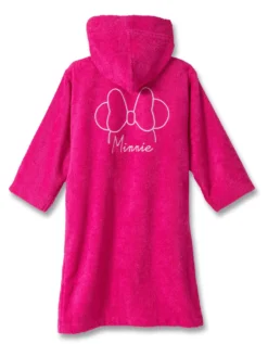 Peignoir Enfant à Capuche Minnie® Cœur De Disney® -Maison Textiles Magasin 301125 C01 zoomx vue6