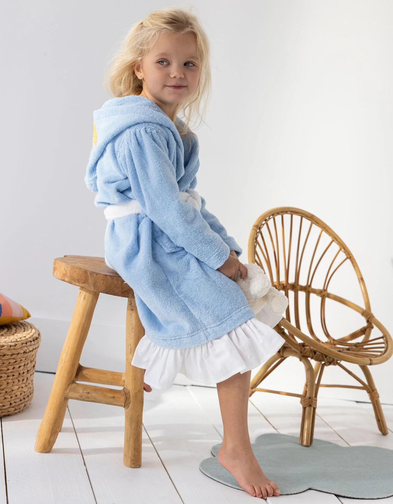 Peignoir De Bain Déguisement Enfant Princesse éponge Coton - 340g/m² 2 Peignoir De Bain Déguisement Enfant Princesse éponge Coton - 340g/m² – Image 2